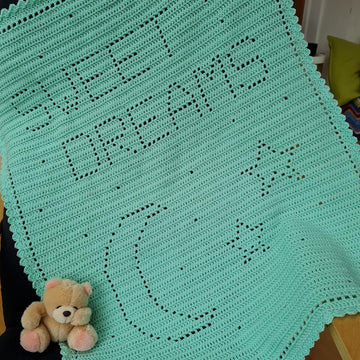 Sweet Dreams Filet Blanket