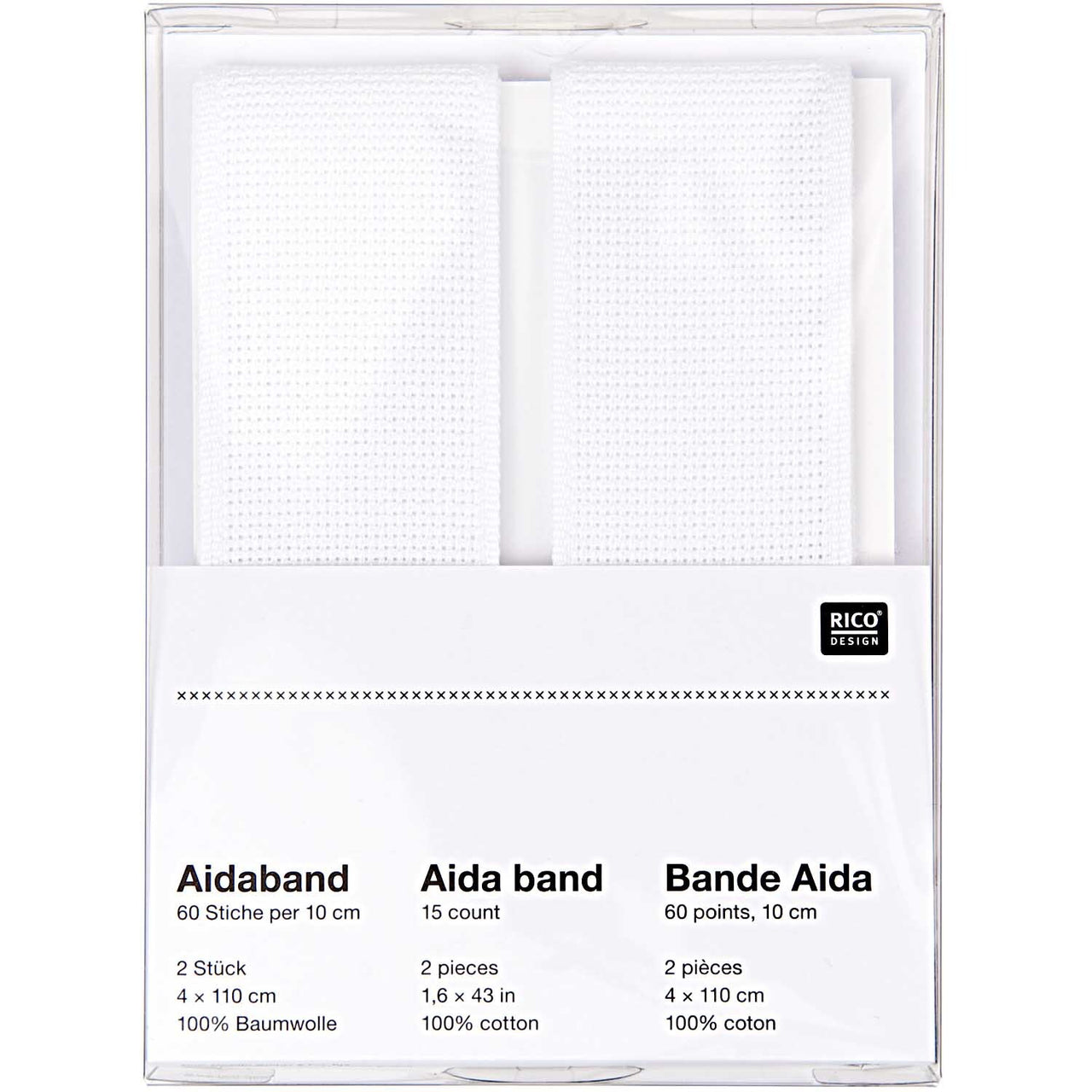Rico 15ct Aida Band 1.6" x 43"