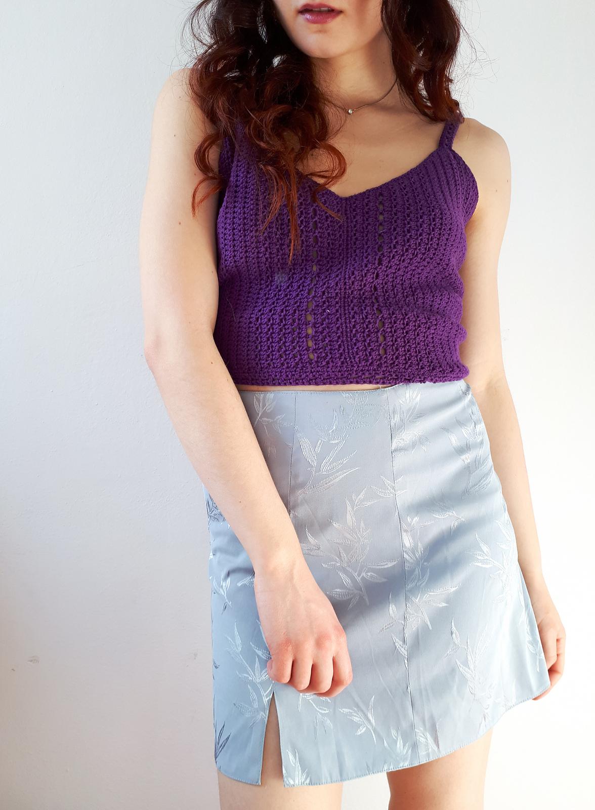 Purple magic top