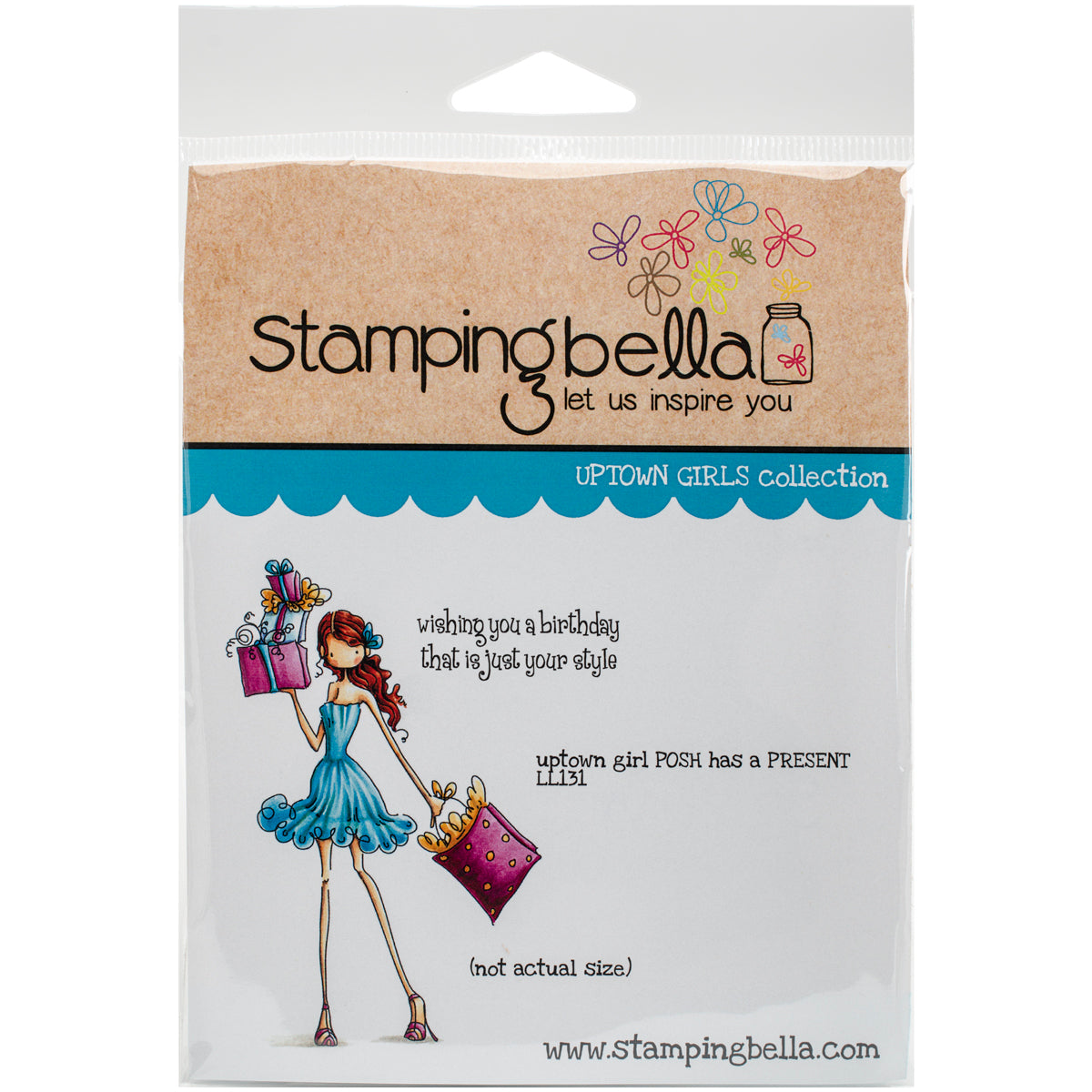 Stamping Bella Cling Stamps - Posh Has A Present