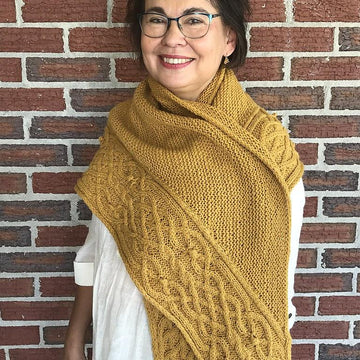 Tuscan sun shawl