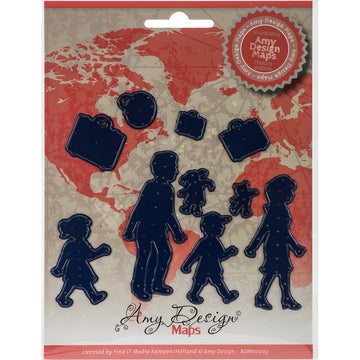 Find It Trading Amy Design Map Die - Family