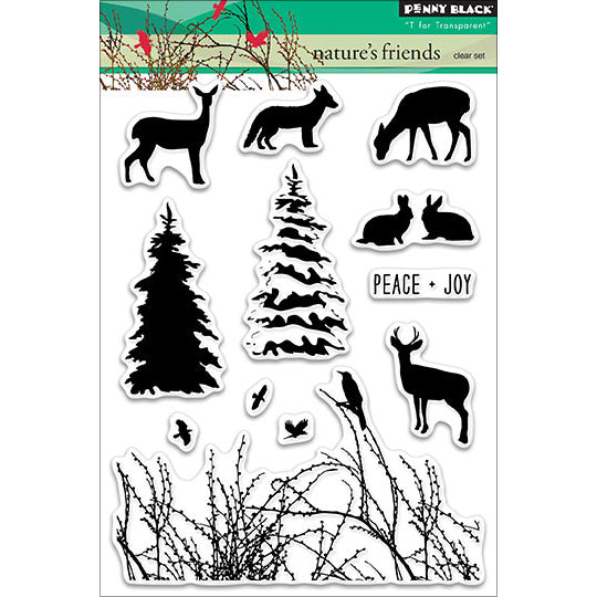 Penny Black Clear Stamps - Nature's Friends