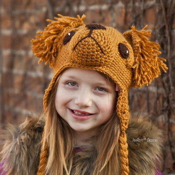 Leo The Labrador and Golden Retriever Hat
