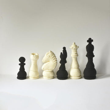Chess Set, Chess Pieces, Chess Amigurumi
