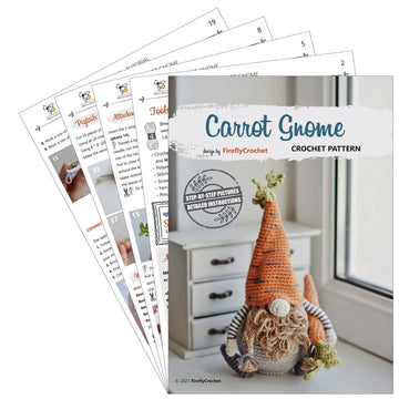 Easter Carrot Gnome Amigurumi
