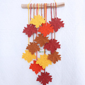 Maple leaf wall hanging