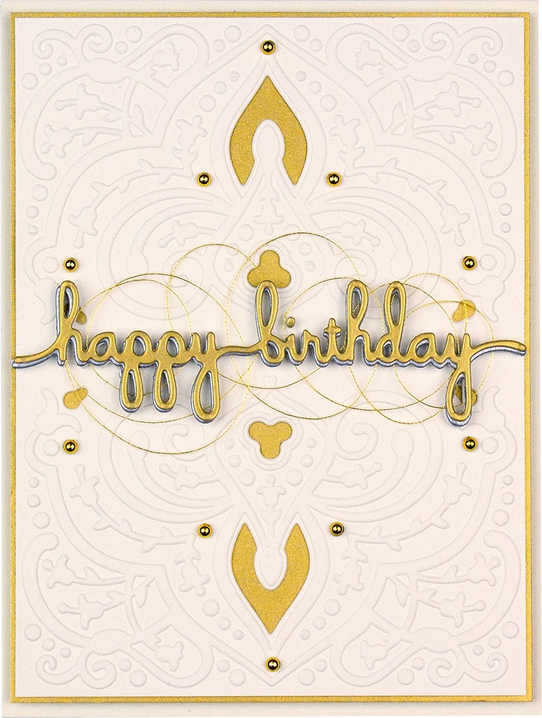 Spellbinders Cutting Embossing Folders - Moroccan View