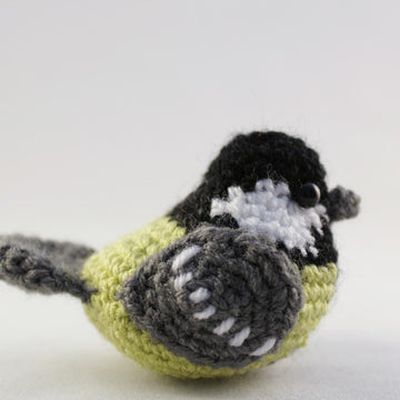 Coal Tit Amigurumi Pattern