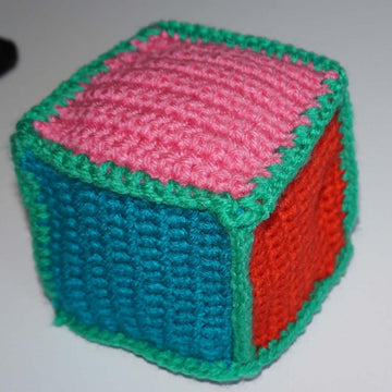 Crochet Pattern: Dog Toy "Cube"