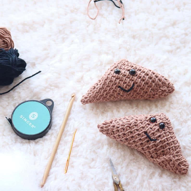 Saeed The Samosa Amigurumi