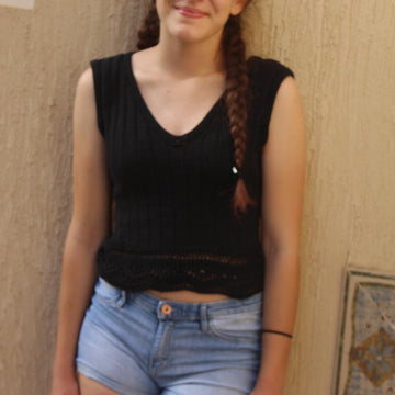 Vintop Lacy Summer Top (Long or Crop Top)