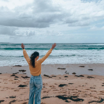 Conch Cardigan/Top Set