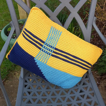 Crossing Lines Cushion Cover