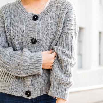 Pompeii Button Cardigan