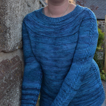 Cabled at the Seams Sweater