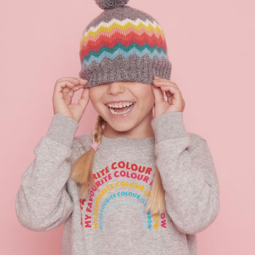 Zigzag Fair Isle Hat
