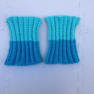 Color Block Boot Cuffs