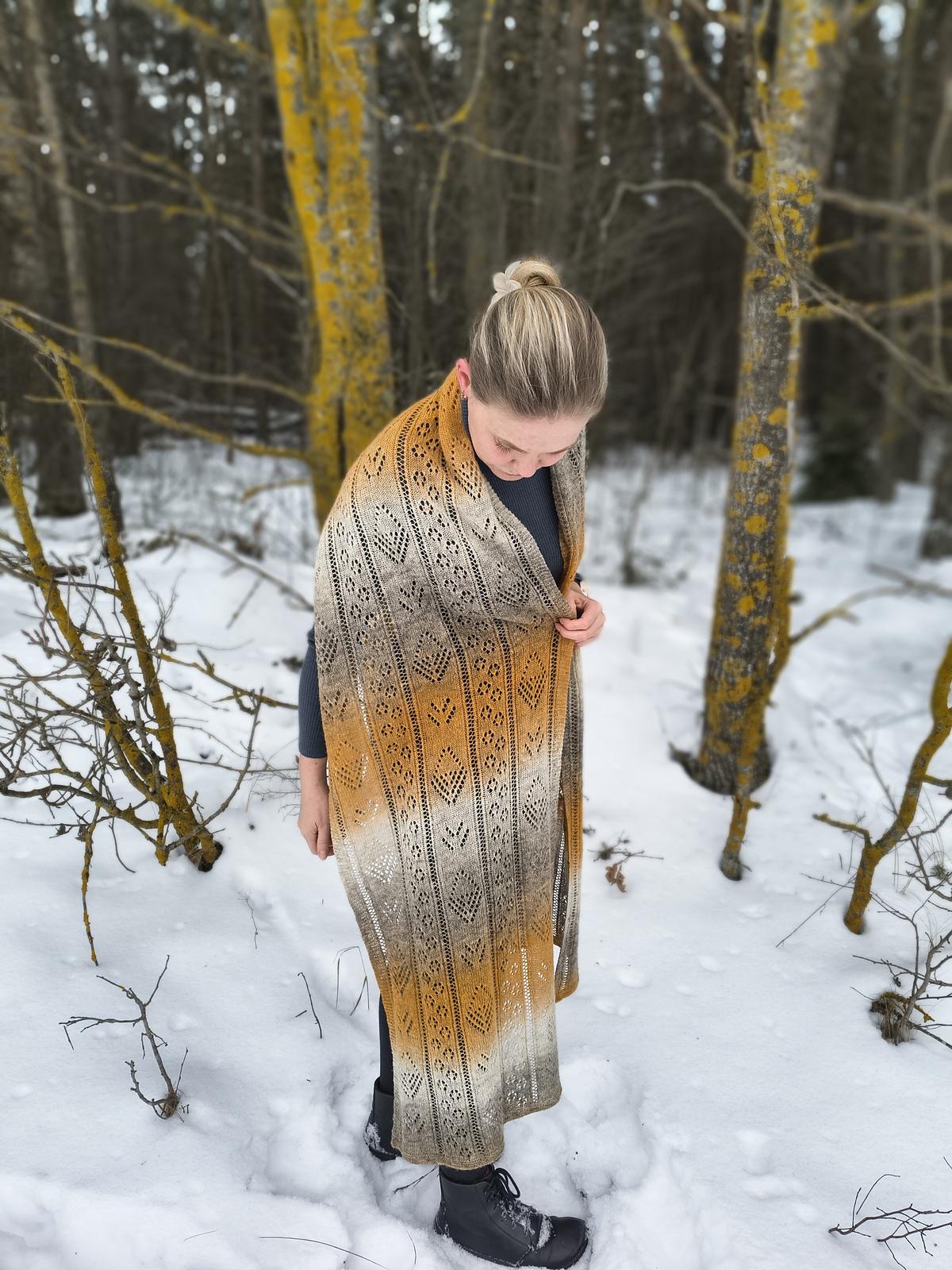 Pļava scarf (stole)