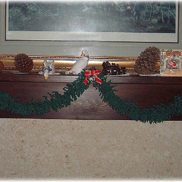 Christmas Garland with bows