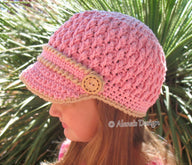 Two-Button Visor Hat (Child - Adult)