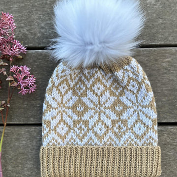 SnoStorm Snowflake Beanie