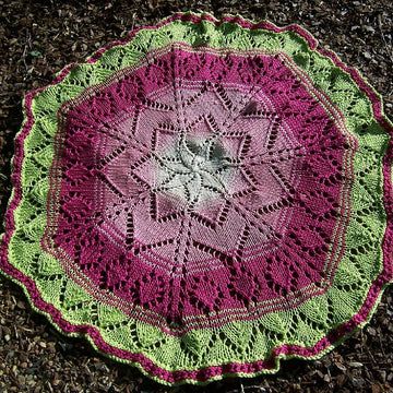 Mary, Mary ... quite contrary blanket/shawl