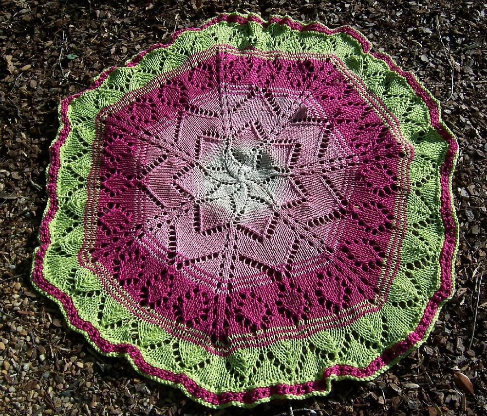 Mary, Mary ... quite contrary blanket/shawl