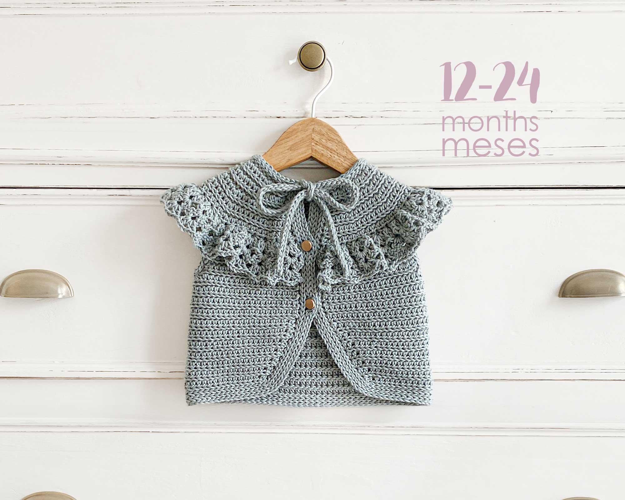 12-24 months – ANGIE Crochet Top