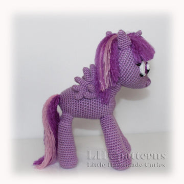 Twilight Sparkle Pony Horse Crochet Pattern