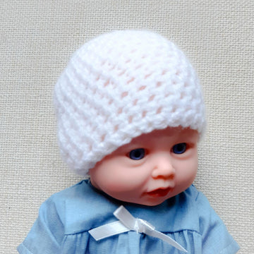 Little White Baby Hats
