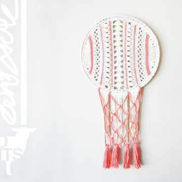 Lacy Stripes Wall Hanging (2015006)