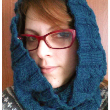 Dark Waves Infinity Scarf