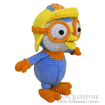 Pororo Inspired Penguin Crochet Pattern, PDF Pattern