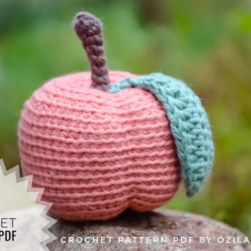 Peach fruit toy
