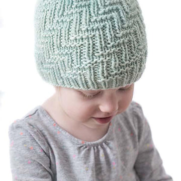 Woven Zig Zag Hat