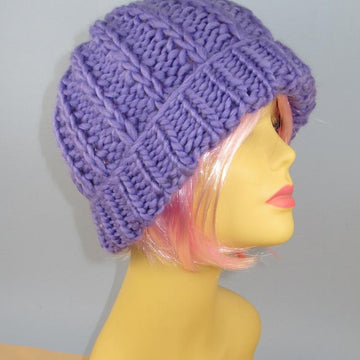 Super Chunky Fishermans Rib Beanie Hat