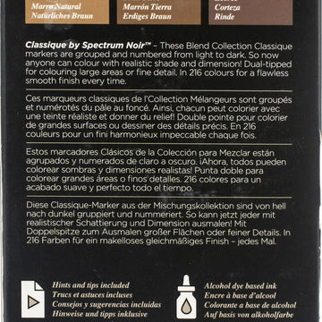 Spectrum Noir Classique 6 Pens - Browns