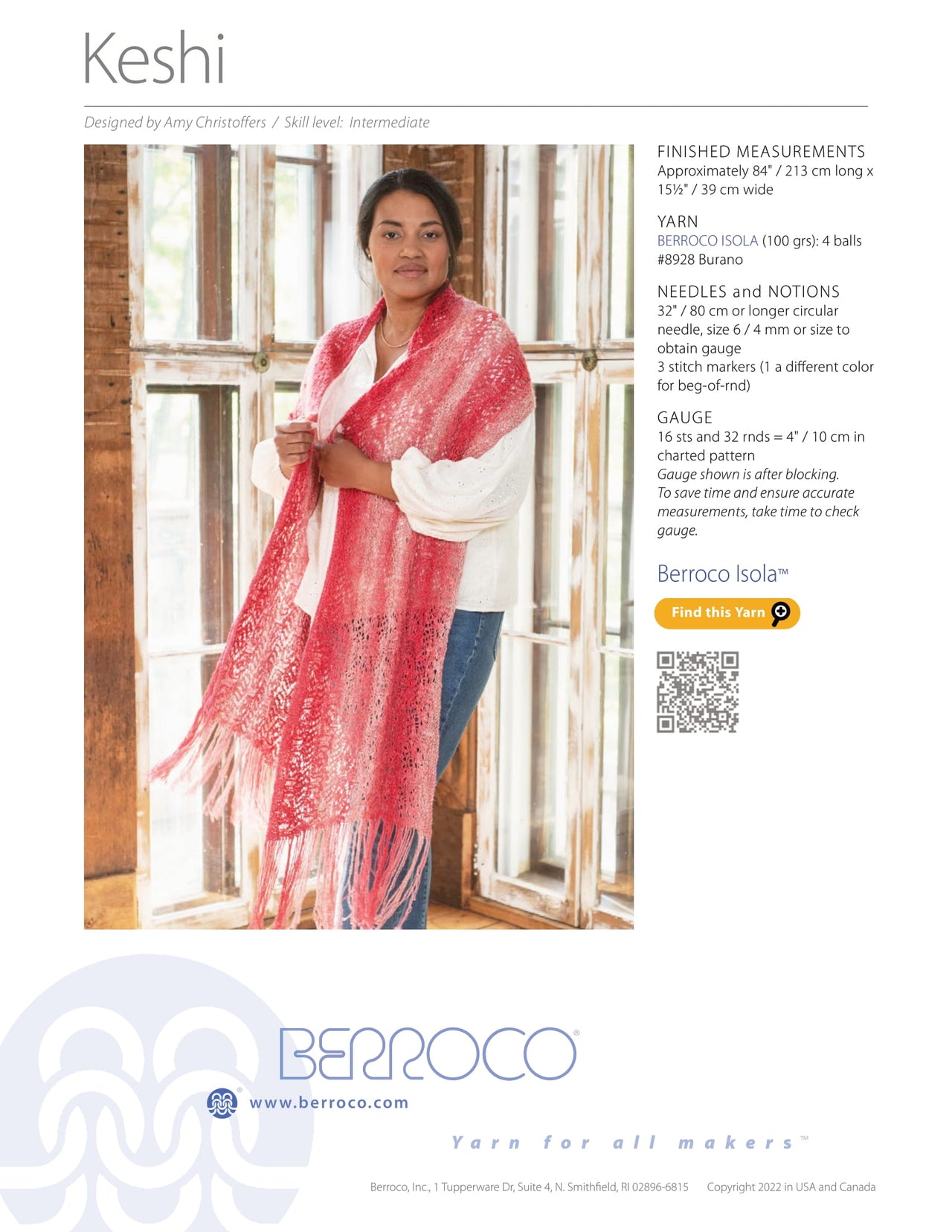 Berroco Keshi PDF