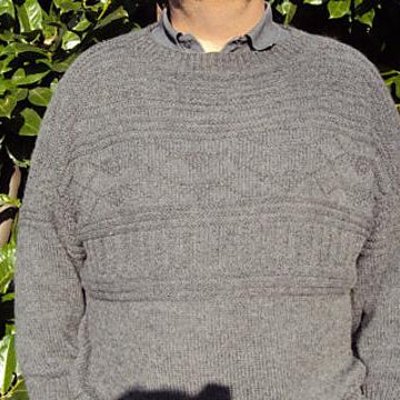 Ray's Grey Gansey