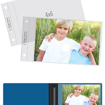 Simple Stories Sn@p! Pocket Pages For 4"X6" Flipbooks 10/Pkg - (1) 4"X6" Pocket
