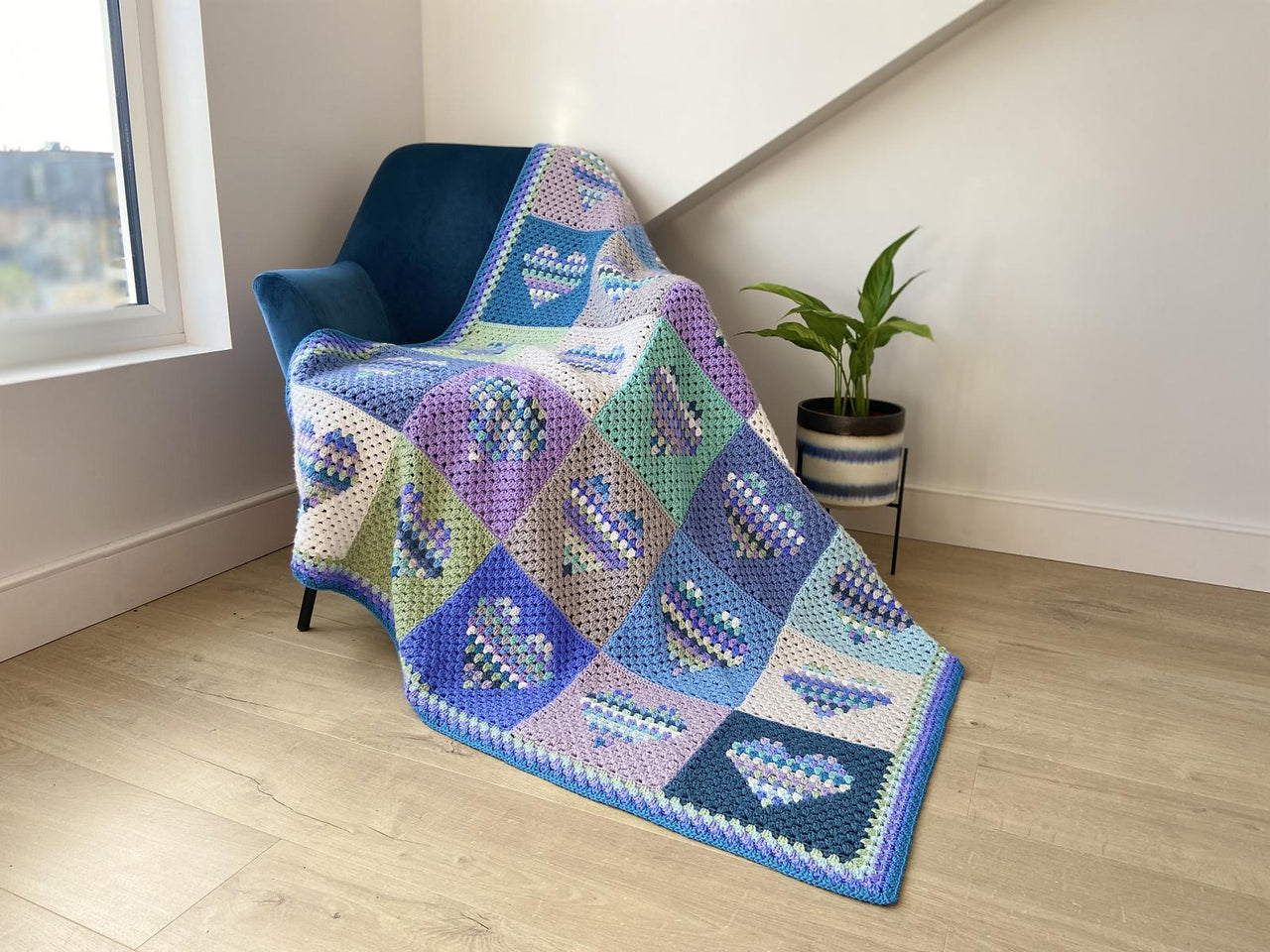 Heart Block Blanket
