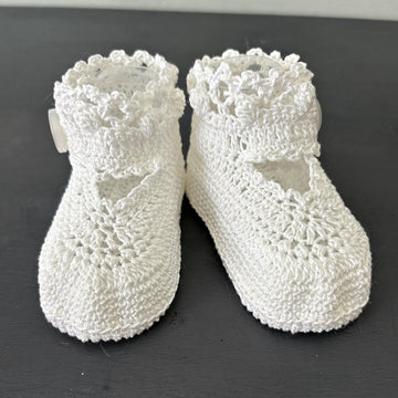 Baby Boy Christening Set Popcorn Stitch