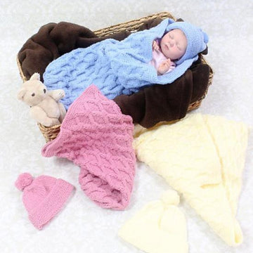 Knitting Pattern for baby cocoon 3 sizes  #170