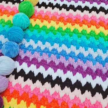 Rainbow Cuddle Blanket