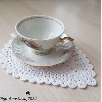 Crochet cup stand