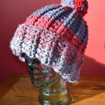 Oversized Ribbed Beanie