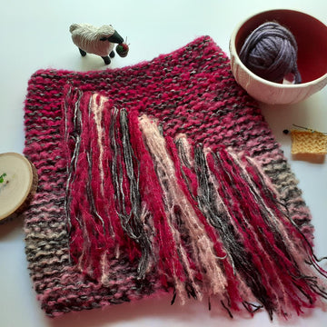Fringed Cowl