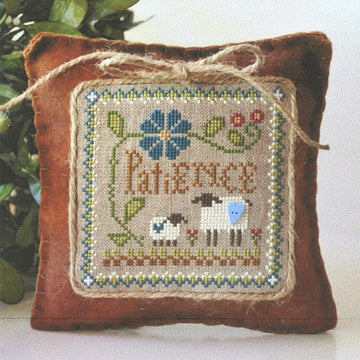 Little House Needleworks Little Sheep Virtue No. 7 - Patience Chart - Leaflet