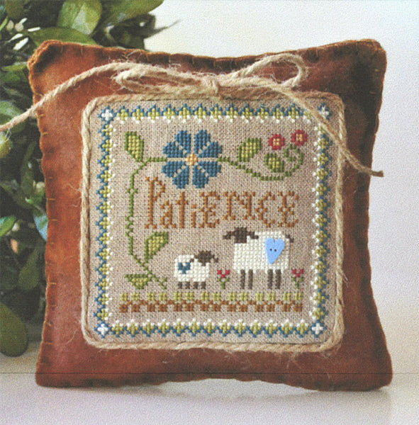 Little House Needleworks Little Sheep Virtue No. 7 - Patience Chart - Leaflet
